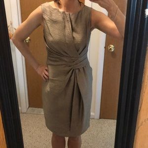Anne Klein NY dress! Bronzey taupe color!